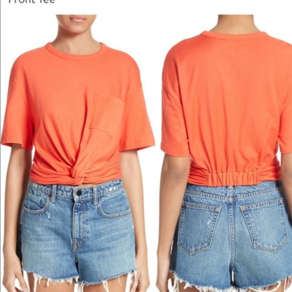 Alexander Wang Knotted Tee Shirt - Picture 3 of 9